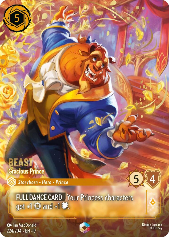Beast - Gracious Prince (Enchanted) 224/204 card from Fabled