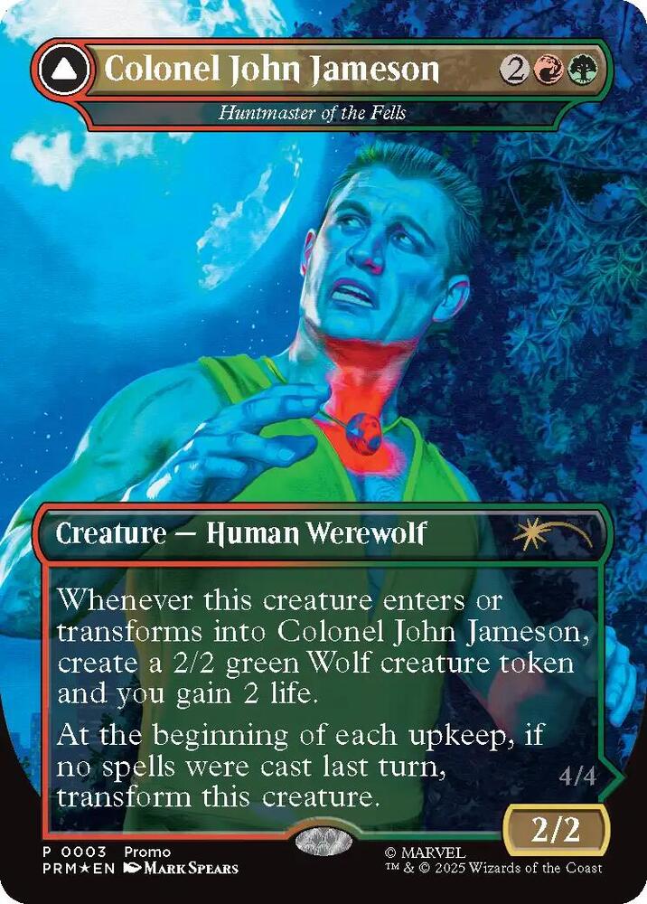 Colonel John Jameson - Huntmaster of the Fells (Borderless) 3 card from Media Promos