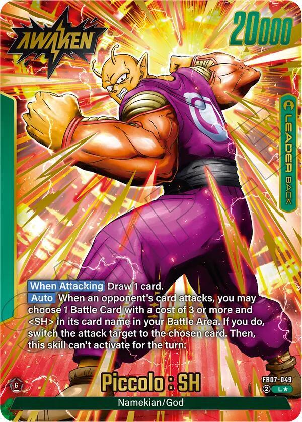 Piccolo : SH (Alternate Art) FB07-049 card from Wish For Shenron