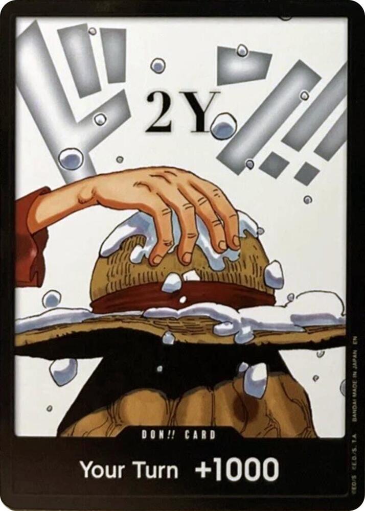 DON!! Card (2Y) (Double Pack Set Vol. 8) card from Legacy of the Master