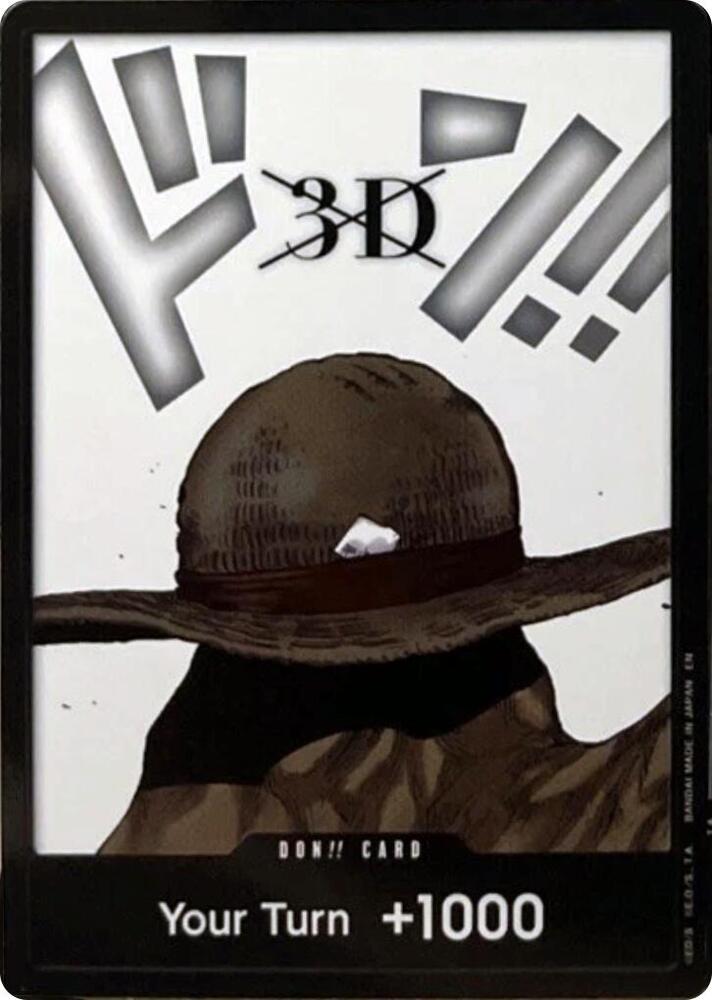 DON!! Card (3D) (Double Pack Set Vol. 8) card from Legacy of the Master