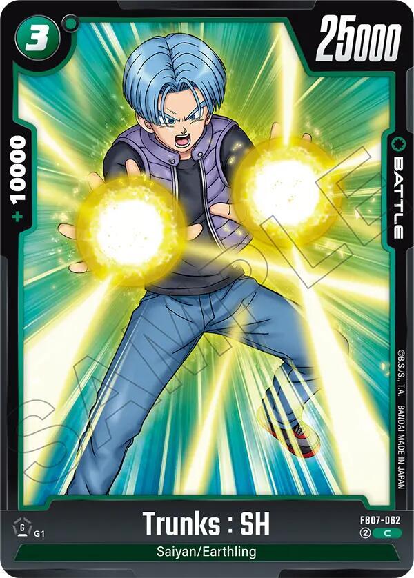 Trunks : SH FB07-062 card from Wish For Shenron