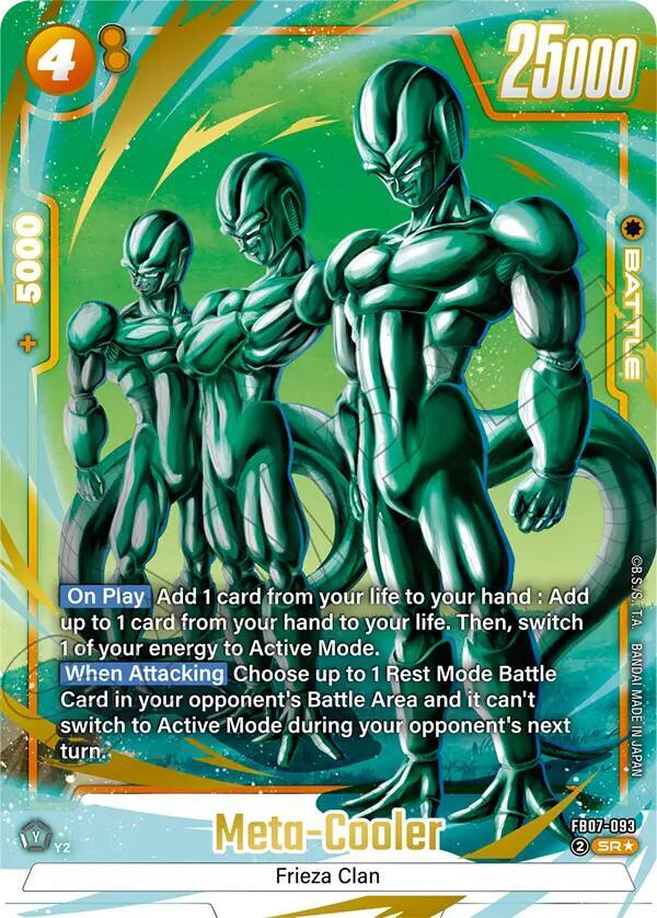 Meta-Cooler (Alternate Art) FB07-093 card from Wish For Shenron
