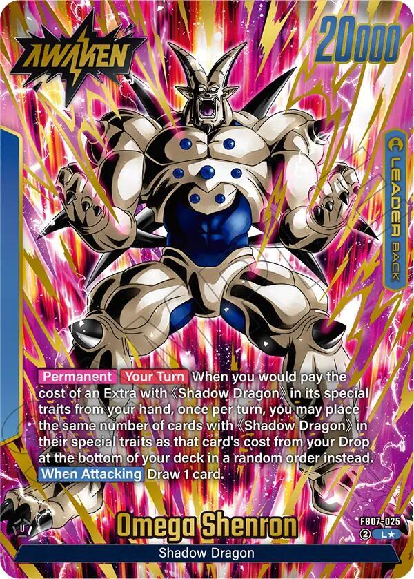 Syn Shenron (Alternate Art) FB07-025 card from Wish For Shenron