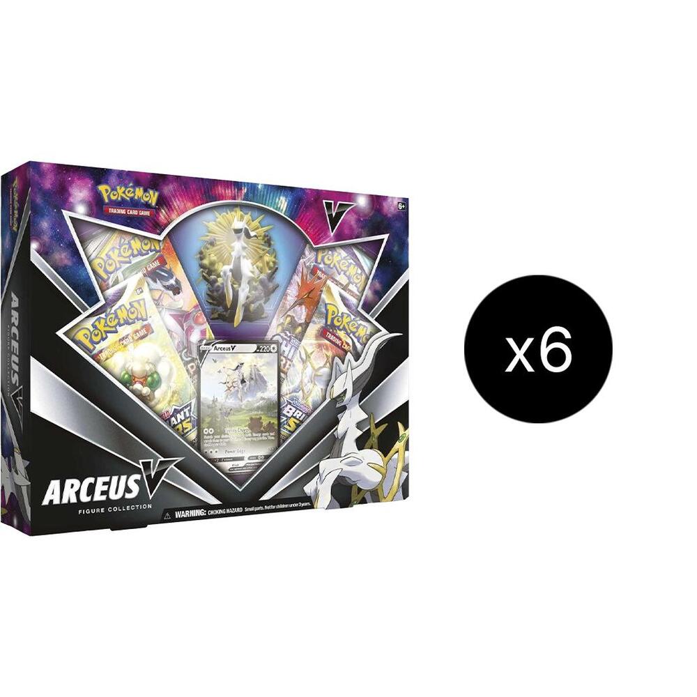 Arceus V Figure Collection Case card from SWSH09: Brilliant Stars