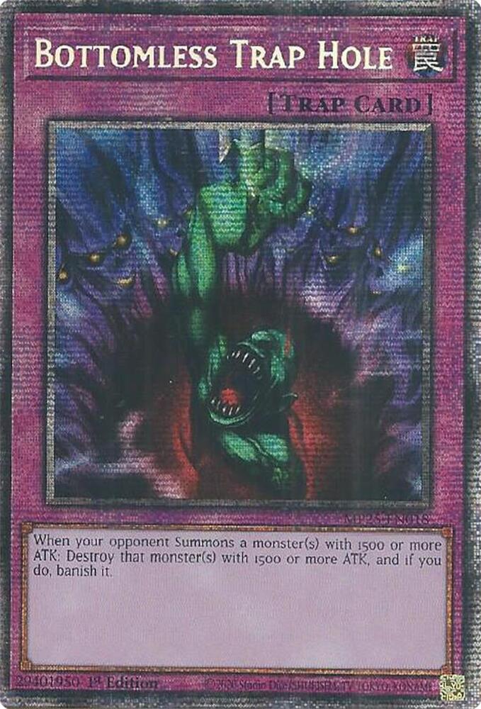 Bottomless Trap Hole MP25-EN018 card from 2025 Mega-Pack