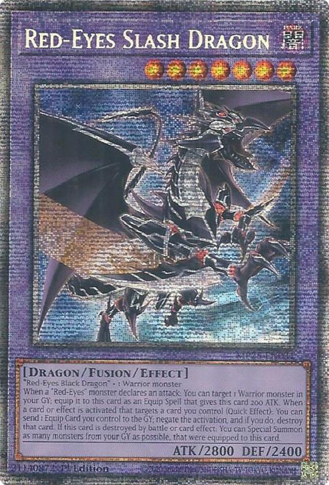 Red-Eyes Slash Dragon MP25-EN031 card from 2025 Mega-Pack