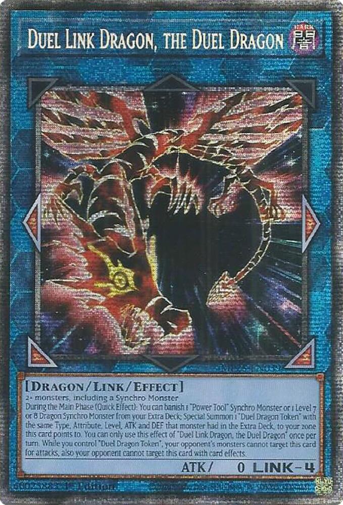 Duel Link Dragon, the Duel Dragon MP25-EN039 card from 2025 Mega-Pack