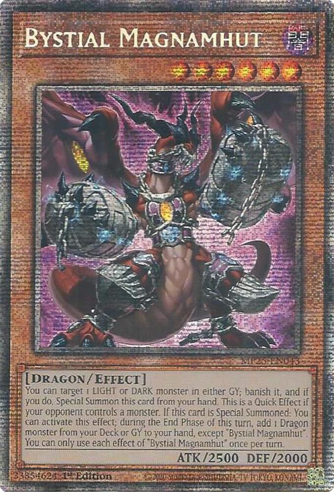 Bystial Magnamhut MP25-EN043 card from 2025 Mega-Pack