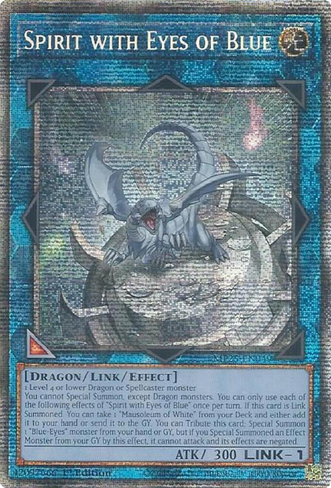 Spirit with Eyes of Blue MP25-EN049 card from 2025 Mega-Pack