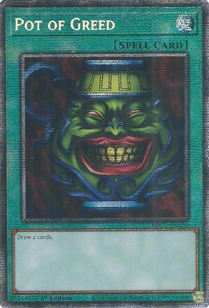 Pot of Greed MP25-EN050 card from 2025 Mega-Pack