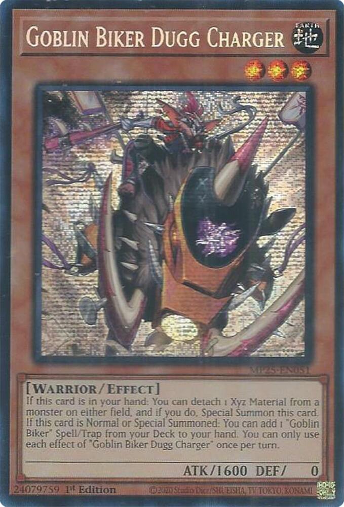 Goblin Biker Dugg Charger MP25-EN051 card from 2025 Mega-Pack