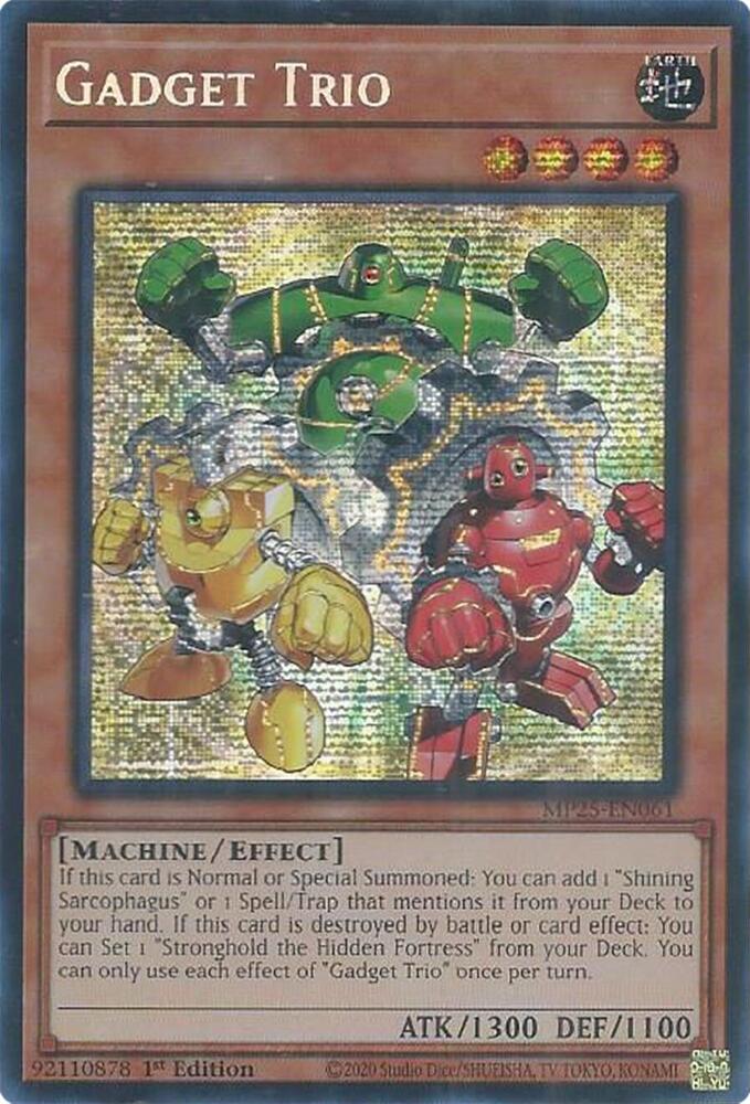 Gadget Trio MP25-EN061 card from 2025 Mega-Pack