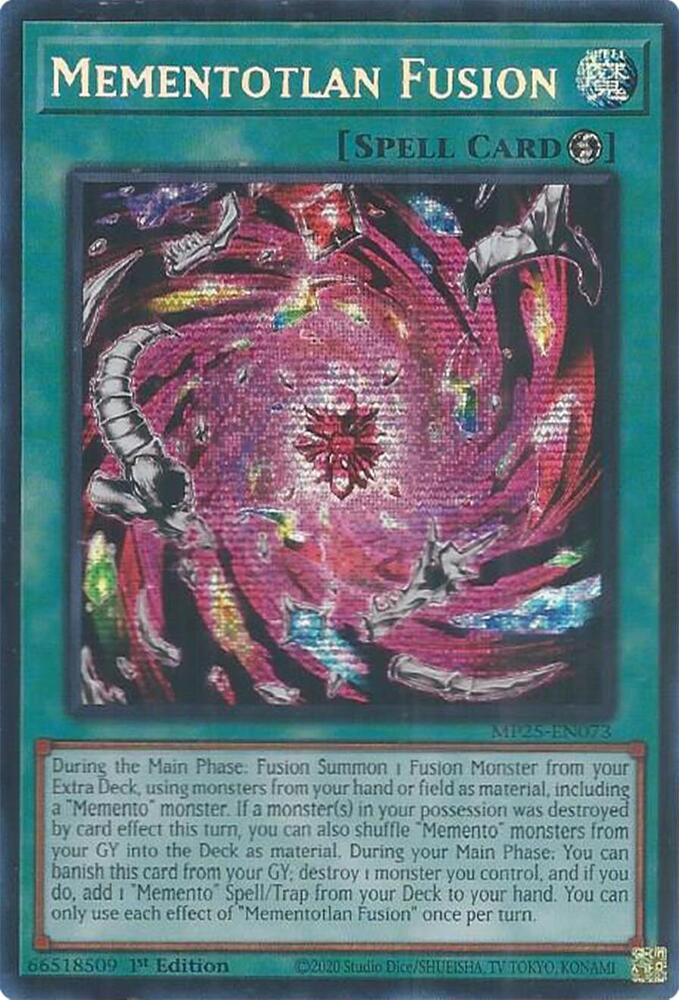 Mementotlan Fusion MP25-EN073 card from 2025 Mega-Pack