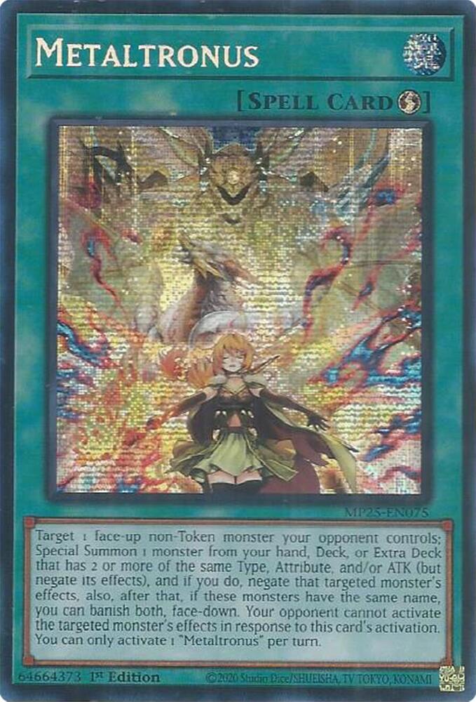 Metaltronus MP25-EN075 card from 2025 Mega-Pack
