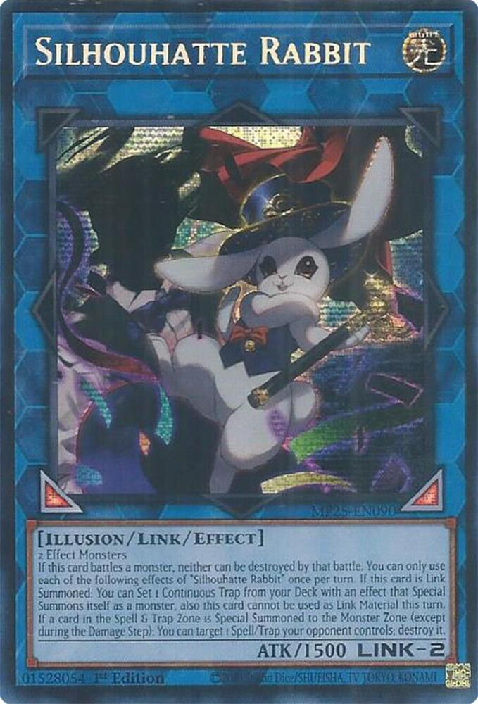 Silhouhatte Rabbit MP25-EN090 card from 2025 Mega-Pack