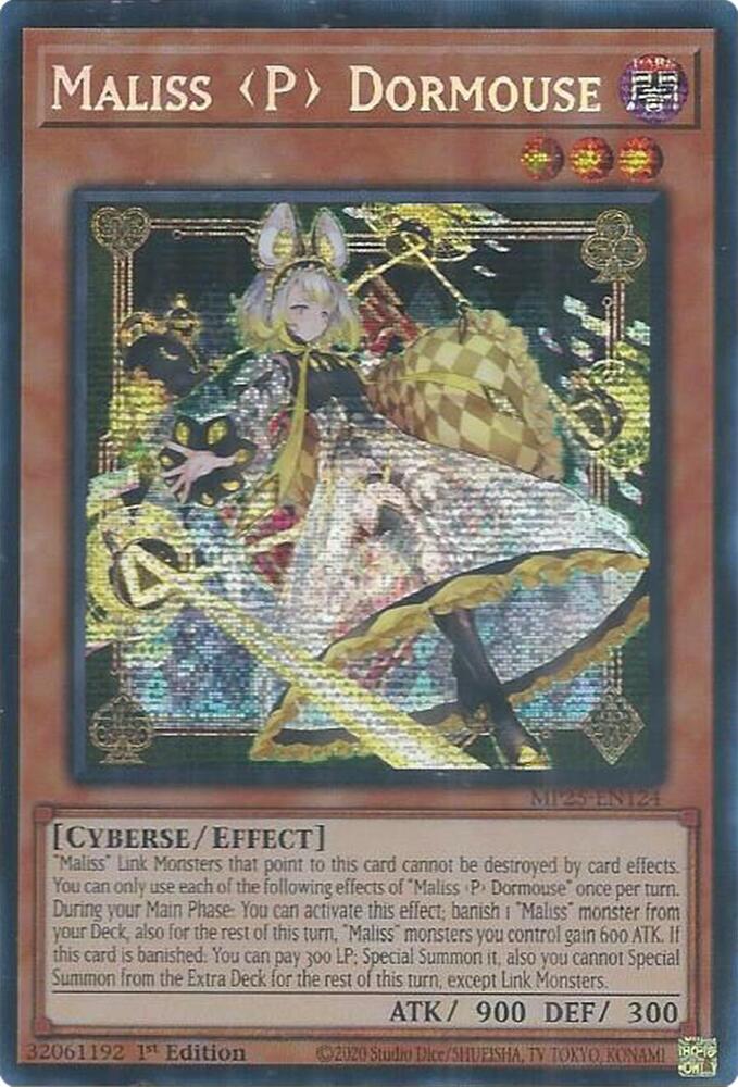 Maliss P Dormouse MP25-EN124 card from 2025 Mega-Pack