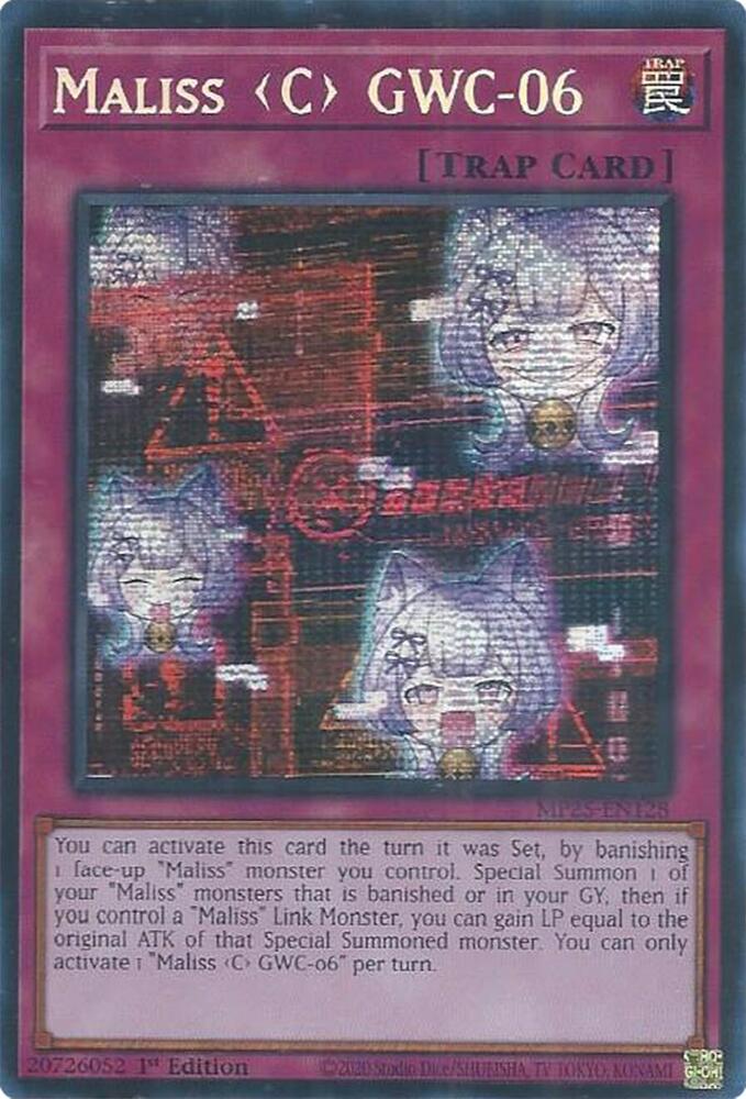 Maliss C GWC-06 MP25-EN128 card from 2025 Mega-Pack