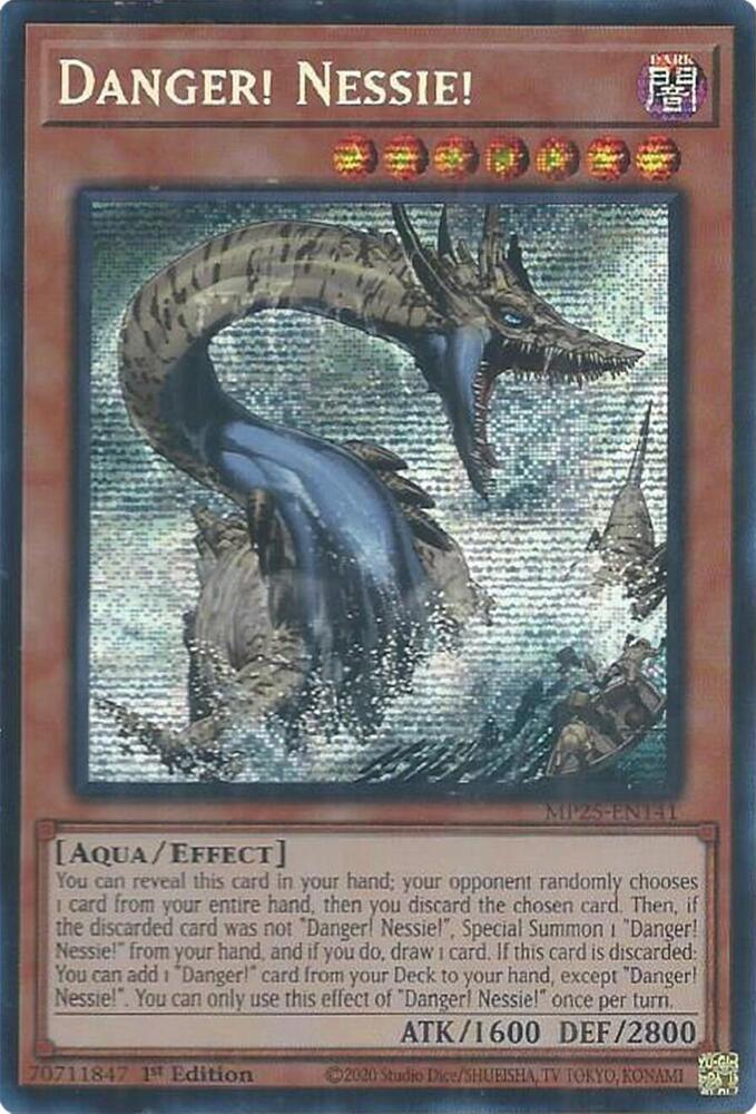 Danger! Nessie! MP25-EN141 card from 2025 Mega-Pack