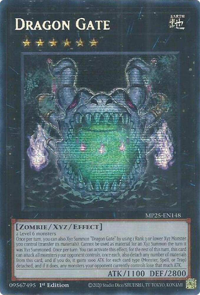 Dragon Gate MP25-EN148 card from 2025 Mega-Pack