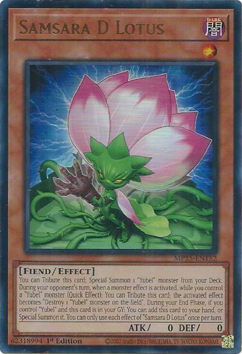Samsara D Lotus MP25-EN152 card from 2025 Mega-Pack