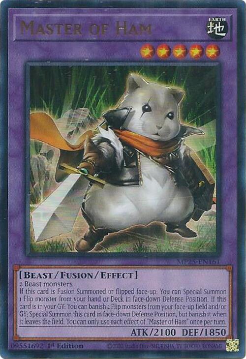 Master of Ham MP25-EN161 card from 2025 Mega-Pack