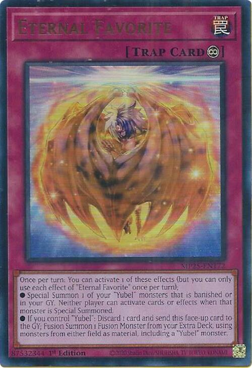 Eternal Favorite MP25-EN172 card from 2025 Mega-Pack