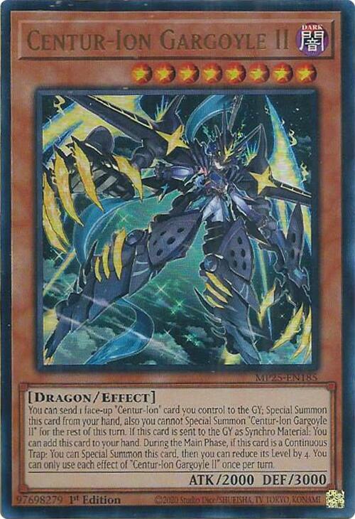 Centur-Ion Gargoyle II MP25-EN185 card from 2025 Mega-Pack
