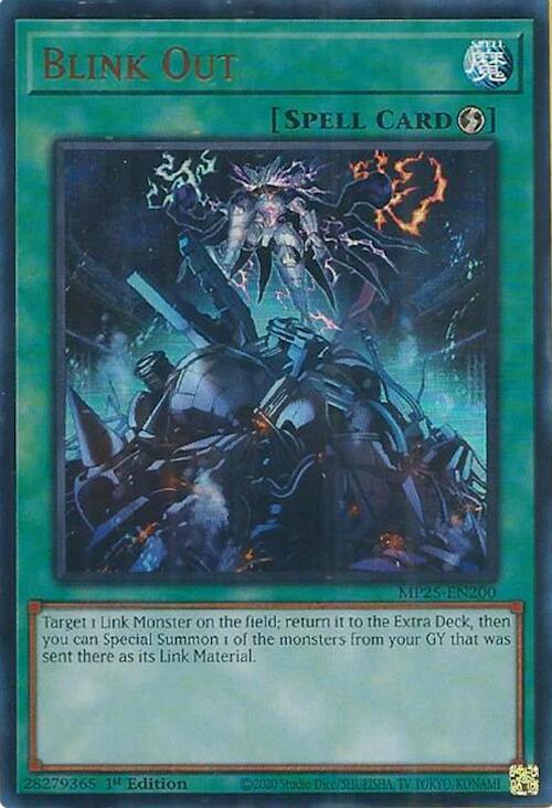Blink Out MP25-EN200 card from 2025 Mega-Pack