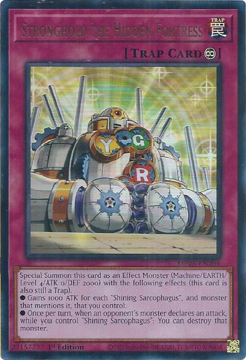 Stronghold the Hidden Fortress MP25-EN201 card from 2025 Mega-Pack