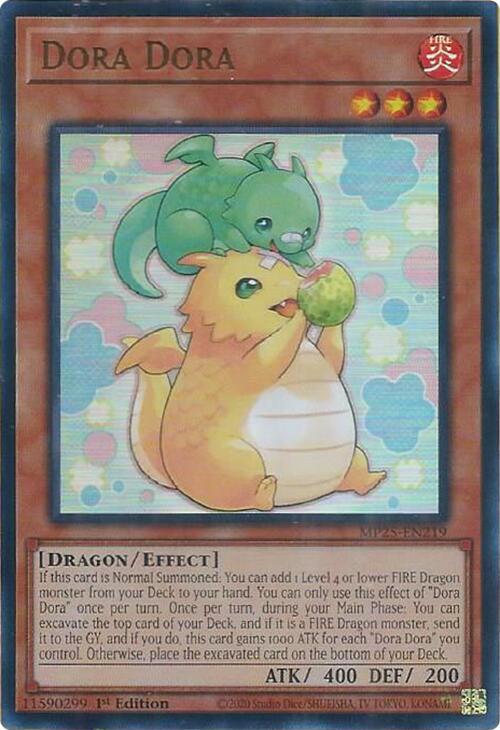 Dora Dora MP25-EN219 card from 2025 Mega-Pack