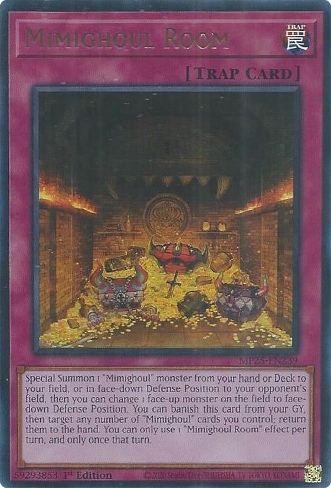 Mimighoul Room MP25-EN239 card from 2025 Mega-Pack