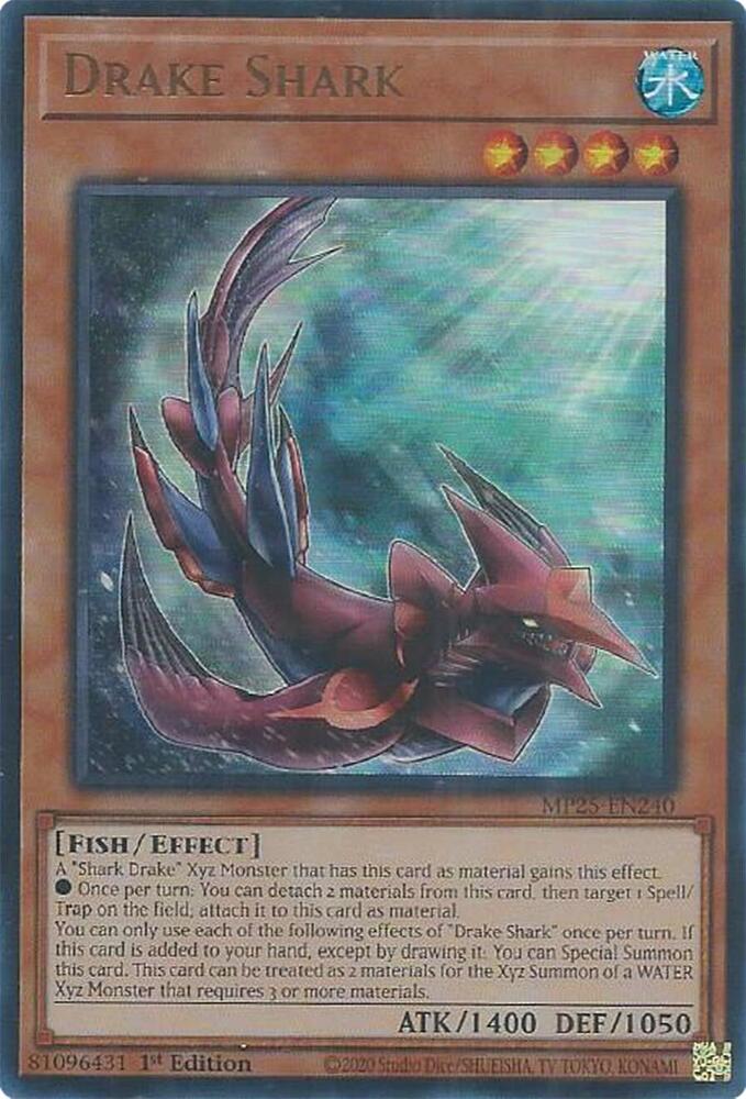 Drake Shark MP25-EN240 card from 2025 Mega-Pack