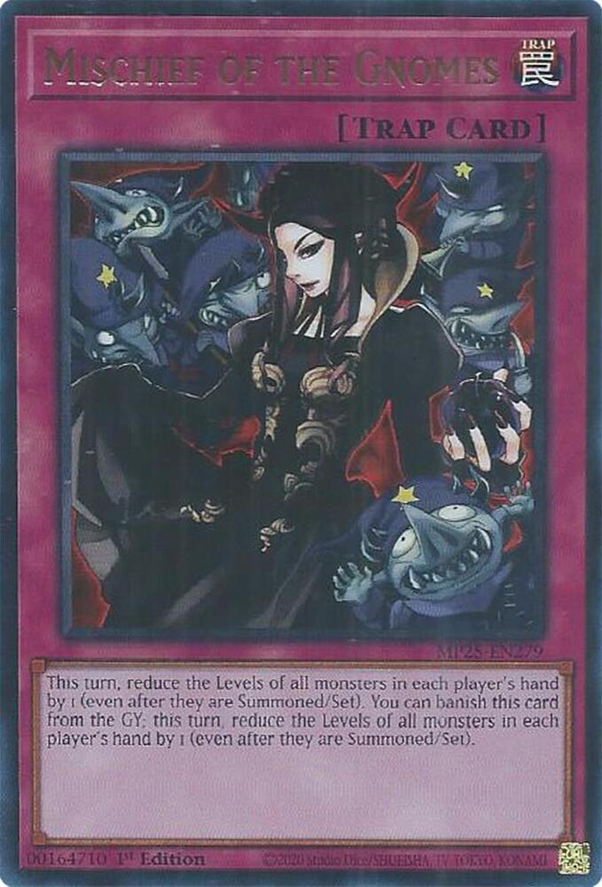 Mischief of the Gnomes MP25-EN279 card from 2025 Mega-Pack