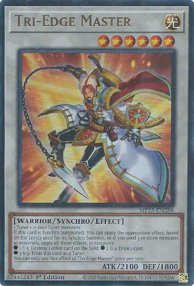 Tri-Edge Master MP25-EN288 card from 2025 Mega-Pack