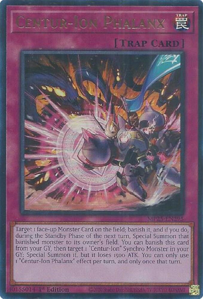 Centur-Ion Phalanx MP25-EN295 card from 2025 Mega-Pack