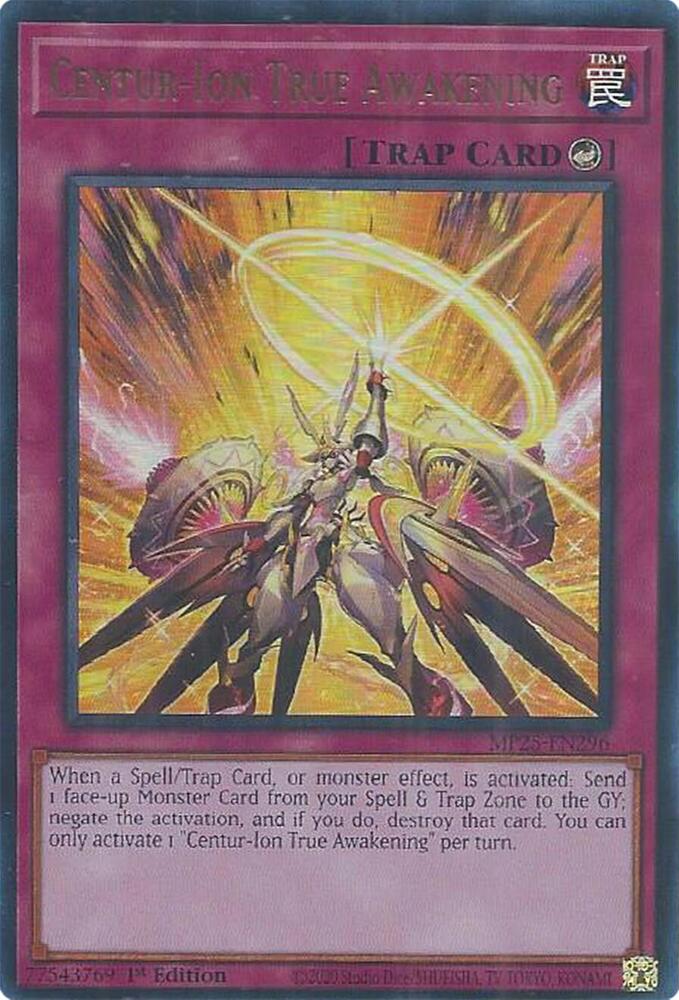Centur-Ion True Awakening MP25-EN296 card from 2025 Mega-Pack