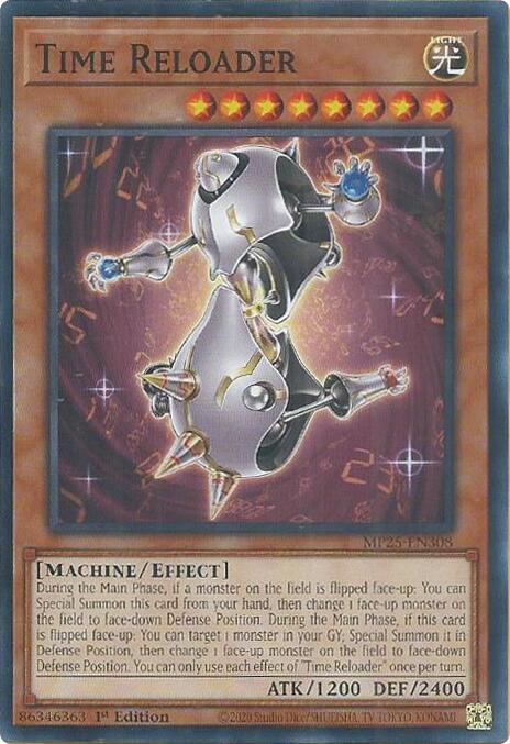 Time Reloader MP25-EN308 card from 2025 Mega-Pack