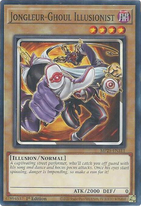 Jongleur-Ghoul Illusionist MP25-EN311 card from 2025 Mega-Pack