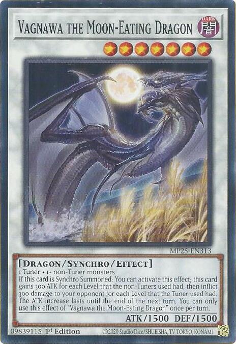 Vagnawa the Moon-Eating Dragon MP25-EN313 card from 2025 Mega-Pack