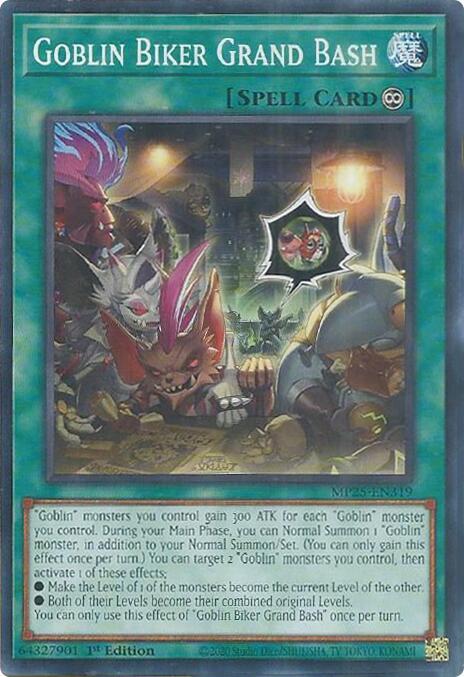 Goblin Biker Grand Bash MP25-EN319 card from 2025 Mega-Pack