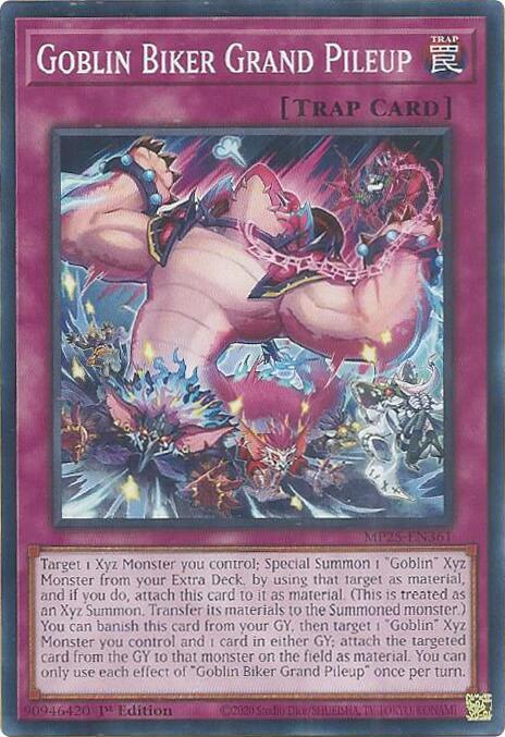 Goblin Biker Grand Pileup MP25-EN361 card from 2025 Mega-Pack