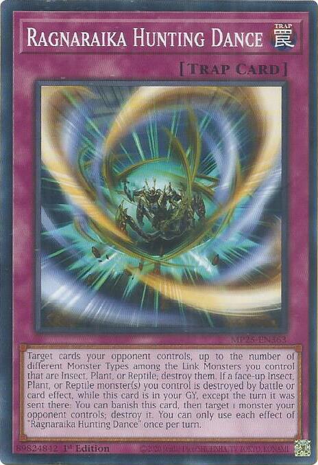 Ragnaraika Hunting Dance MP25-EN363 card from 2025 Mega-Pack
