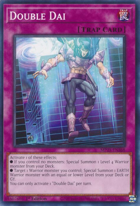 Double Dai MP25-EN368 card from 2025 Mega-Pack