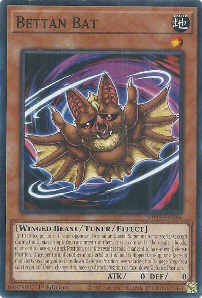 Bettan Bat MP25-EN386 card from 2025 Mega-Pack