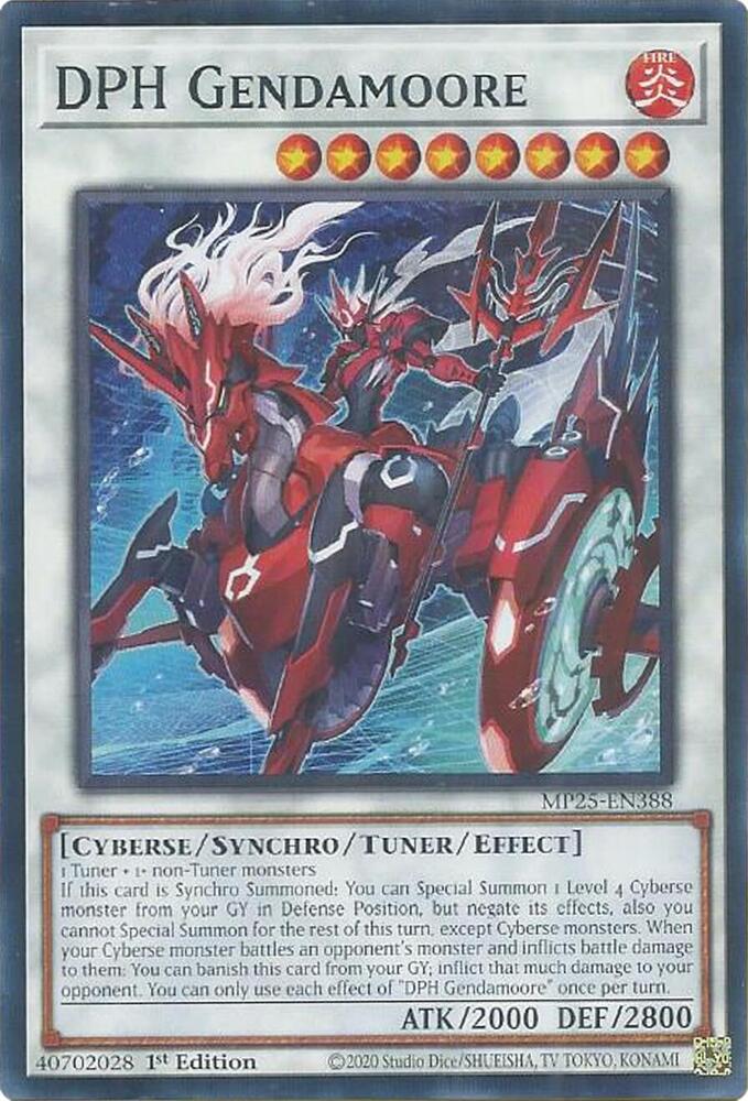 DPH Gendamoore MP25-EN388 card from 2025 Mega-Pack