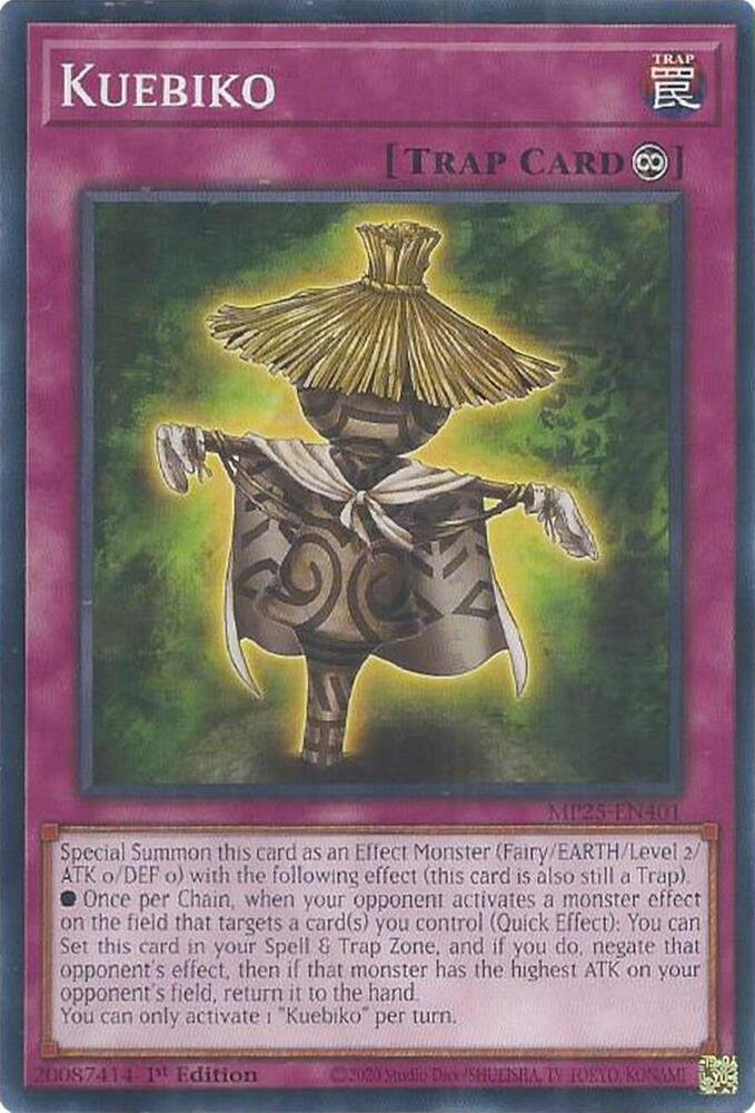 Kuebiko MP25-EN401 card from 2025 Mega-Pack