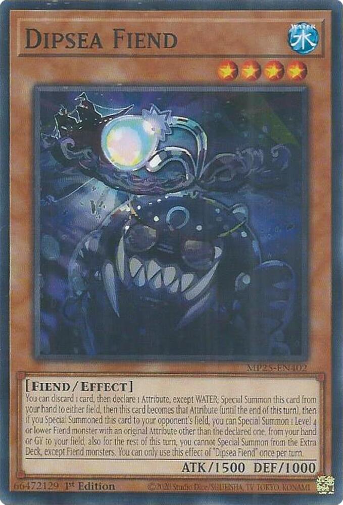 Dipsea Fiend MP25-EN402 card from 2025 Mega-Pack