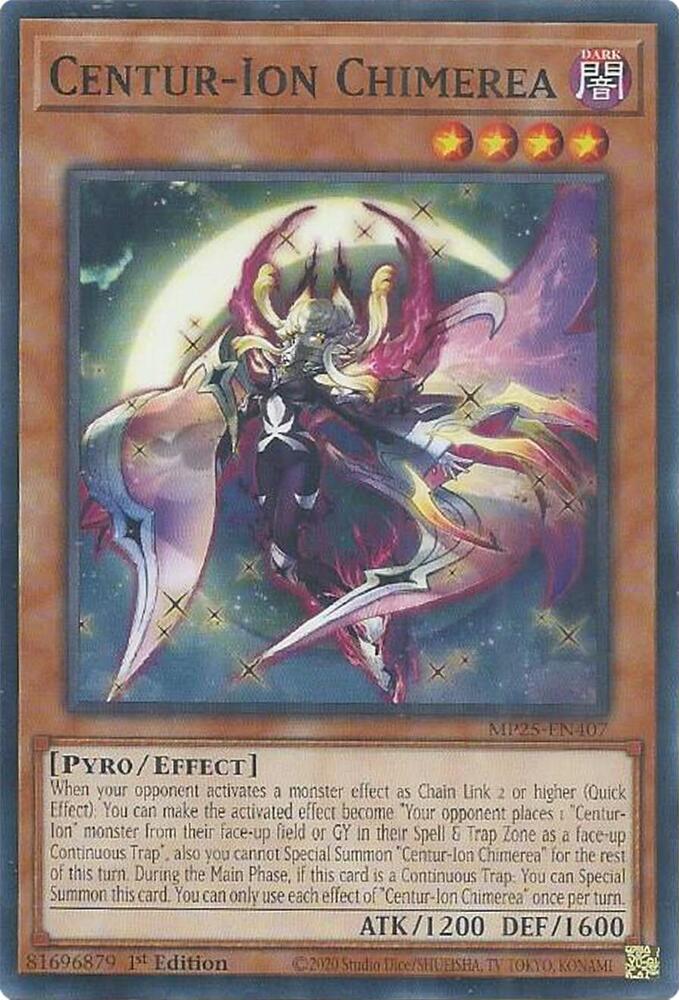 Centur-Ion Chimerea MP25-EN407 card from 2025 Mega-Pack