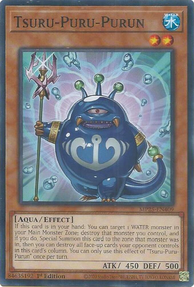 Tsuru-Puru-Purun MP25-EN409 card from 2025 Mega-Pack